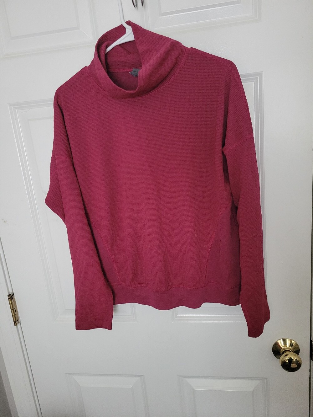 Eddie Bauer Rose Pink Turtleneck Pullover Size M